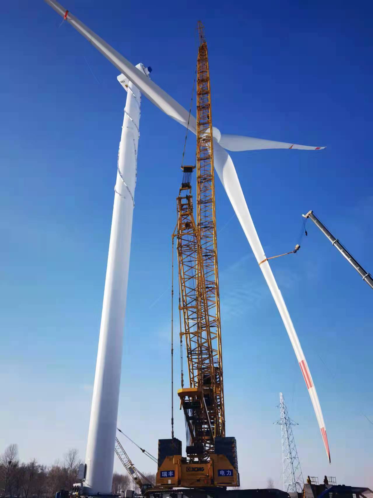 黑龙江省和平牧场13MW分散式风电项目场内施工总承包工程